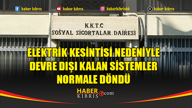 Sosyal Sigortalar’ın Web Hizmetleri Yeniden Aktif